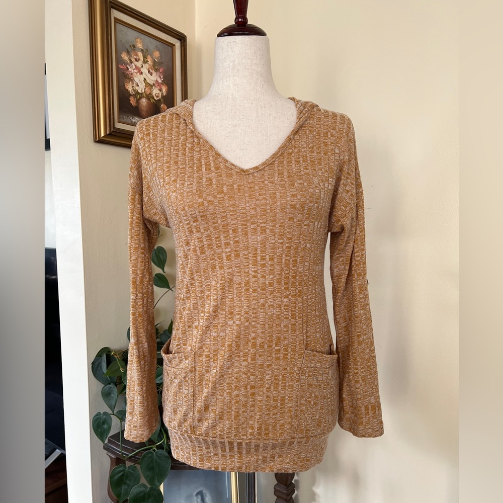 Anthropologie Puella Hooded Top sz S